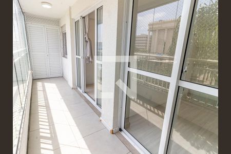 Varanda e Área serviço de apartamento à venda com 2 quartos, 50m² em Brás, São Paulo