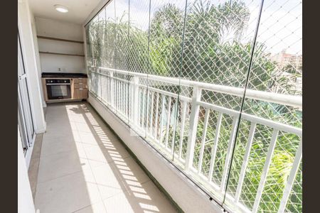 Varanda e Área serviço de apartamento à venda com 2 quartos, 50m² em Brás, São Paulo