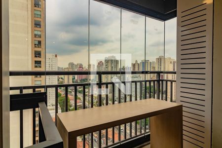 Varanda Sala de apartamento para alugar com 1 quarto, 29m² em Vila Santa Catarina, São Paulo