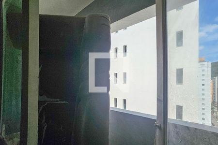 varanda Sala de apartamento para alugar com 1 quarto, 49m² em Centro, Guarujá