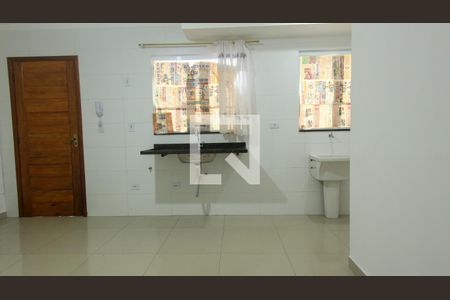 Sala/Cozinha de apartamento para alugar com 2 quartos, 45m² em Vila Dalila, São Paulo