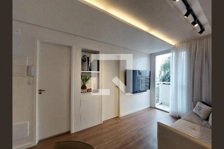 Sala de apartamento para alugar com 1 quarto, 36m² em Jardim Taquaral, São Paulo