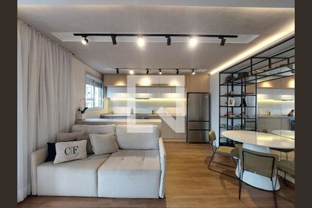 Sala de apartamento para alugar com 1 quarto, 36m² em Jardim Taquaral, São Paulo