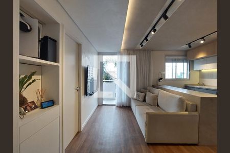 Sala de apartamento para alugar com 1 quarto, 36m² em Jardim Taquaral, São Paulo