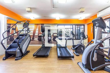 Studio para alugar com 30m², 1 quarto e sem vaga Studio para alugar com 30m², 1 quarto e sem vagaÁrea comum - Academia