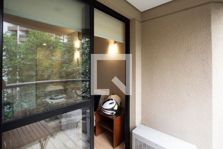 Studio para alugar com 30m², 1 quarto e sem vaga Studio para alugar com 30m², 1 quarto e sem vagaVaranda