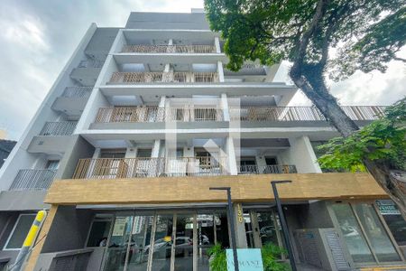 Studio para alugar com 26m², 1 quarto e sem vagaFachada