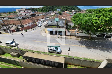 Vista da Sala de apartamento para alugar com 2 quartos, 43m² em Rádio Clube, Santos