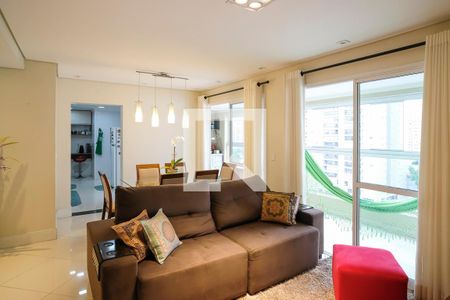 Sala de apartamento à venda com 3 quartos, 108m² em Santo Antônio, São Caetano do Sul