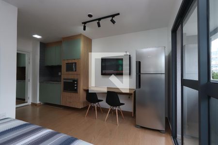 Studio - ambiente quarto de kitnet/studio para alugar com 1 quarto, 27m² em Vila Mariana, São Paulo