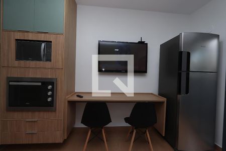 Studio - ambiente quarto de kitnet/studio para alugar com 1 quarto, 27m² em Vila Mariana, São Paulo