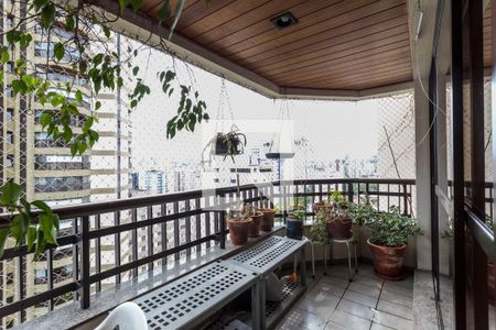 Varanda da Sala de apartamento à venda com 4 quartos, 140m² em Recanto Paraíso, São Paulo