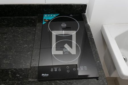 Apartamento para alugar com 28m², 1 quarto e sem vagaCozinha - Cooktop