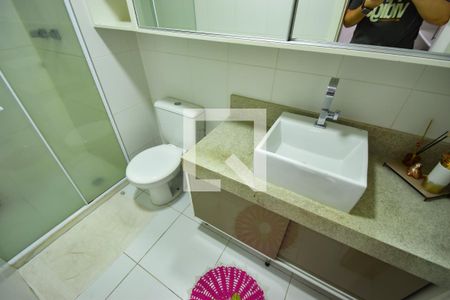 Apartamento à venda com 80m², 2 quartos e 1 vaga Apartamento à venda com 80m², 2 quartos e 1 vagaBanheiro do Quarto 2 - Suíte