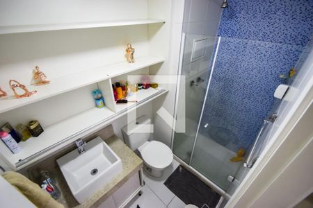 Apartamento à venda com 80m², 2 quartos e 1 vaga Apartamento à venda com 80m², 2 quartos e 1 vagaBanheiro do Quarto 1 - Suíte