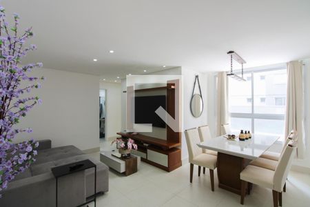 Sala de apartamento à venda com 3 quartos, 67m² em São Luiz, Belo Horizonte