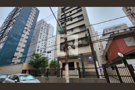 Fachada de kitnet/studio para alugar com 1 quarto, 36m² em Boqueirão, Santos