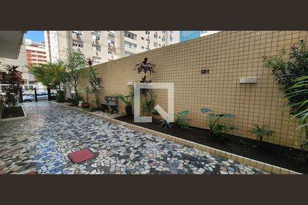 Jardim de kitnet/studio para alugar com 1 quarto, 36m² em Boqueirão, Santos