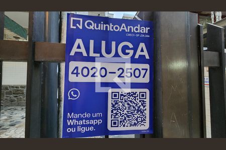 Studio para alugar com 36m², 1 quarto e sem vaga Studio para alugar com 36m², 1 quarto e sem vagaPlaca