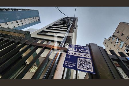 Studio para alugar com 36m², 1 quarto e sem vaga Studio para alugar com 36m², 1 quarto e sem vagaFachada