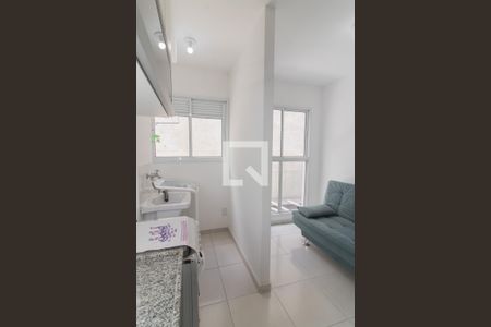 Studio à venda com 29m², 1 quarto e sem vagaCozinha e Área de Serviço