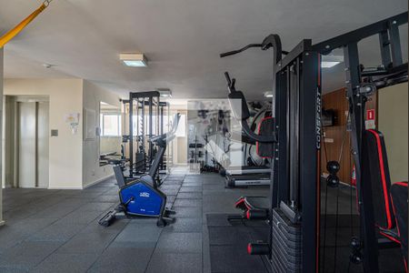 Apartamento à venda com 40m², 1 quarto e 1 vaga Apartamento à venda com 40m², 1 quarto e 1 vagaÁrea comum - Academia