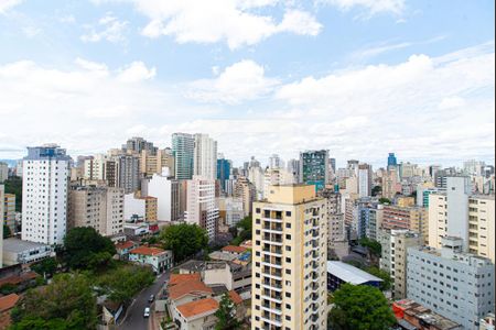 Apartamento à venda com 40m², 1 quarto e 1 vaga Apartamento à venda com 40m², 1 quarto e 1 vagaÁrea comum - Vista da Varanda do Salão de festas