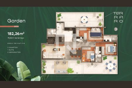 Apartamento à venda com 3 quartos, 181m² em Santo Antônio, Belo Horizonte