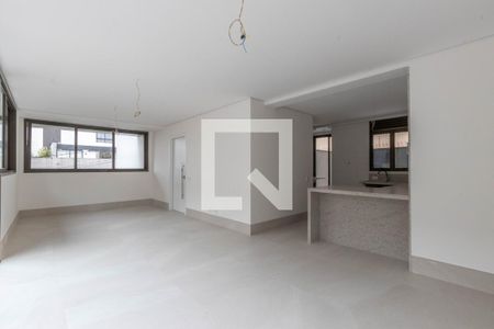 Sala de apartamento à venda com 3 quartos, 181m² em Santo Antônio, Belo Horizonte