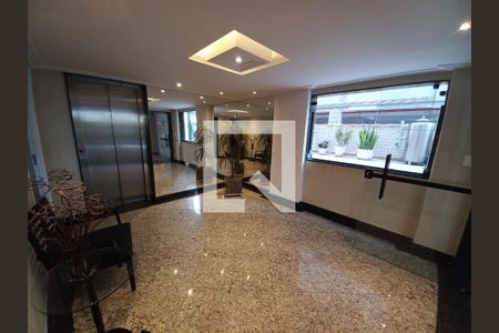 Hall de entrada de apartamento para alugar com 1 quarto, 35m² em Centro, São Vicente