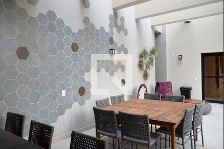Studio para alugar com 25m², 1 quarto e sem vagaChurrasqueira