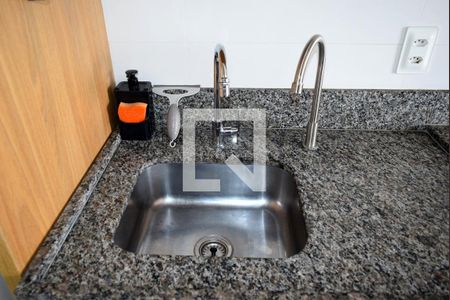 Cozinha de kitnet/studio para alugar com 1 quarto, 25m² em Pinheiros, São Paulo