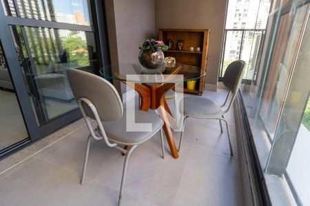 Varanda da Sala de apartamento para alugar com 1 quarto, 45m² em Perdizes, São Paulo