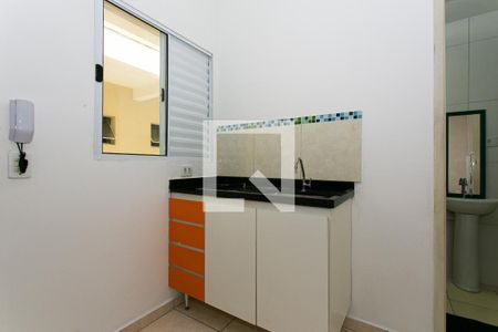 Cozinha de kitnet/studio para alugar com 1 quarto, 22m² em Vila Prudente, São Paulo