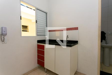 Cozinha - Geladeira de kitnet/studio para alugar com 1 quarto, 22m² em Vila Prudente, São Paulo