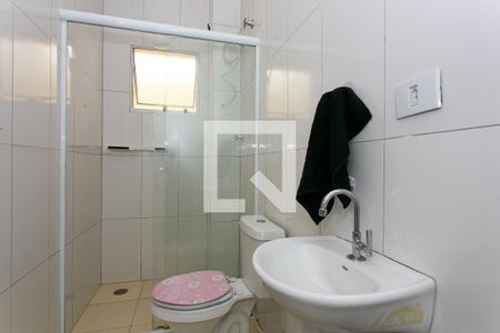 Banheiro de kitnet/studio para alugar com 1 quarto, 22m² em Vila Prudente, São Paulo