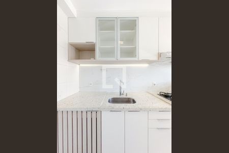 Sala/Cozinha de apartamento à venda com 2 quartos, 37m² em Bom Retiro, São Paulo