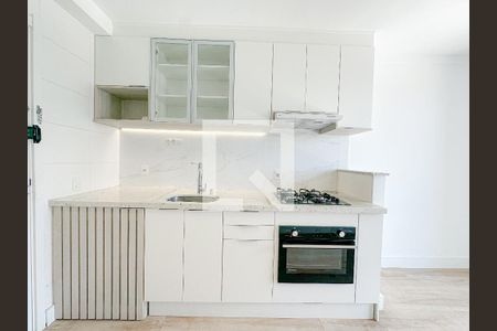 Sala/Cozinha de apartamento à venda com 2 quartos, 37m² em Bom Retiro, São Paulo