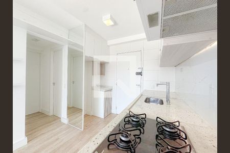 Sala/Cozinha de apartamento à venda com 2 quartos, 37m² em Bom Retiro, São Paulo