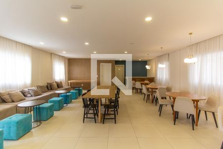 Apartamento à venda com 35m², 2 quartos e sem vagaÁrea comum - Salão de festas