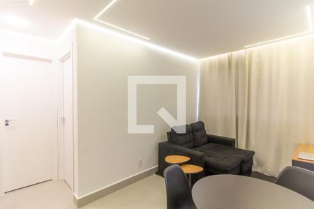 Sala de apartamento para alugar com 2 quartos, 35m² em Várzea da Barra Funda, São Paulo