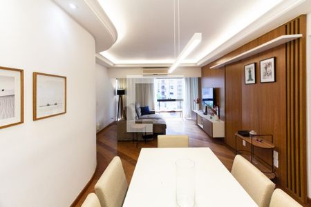 Sala de apartamento para alugar com 3 quartos, 110m² em Itaim Bibi, São Paulo