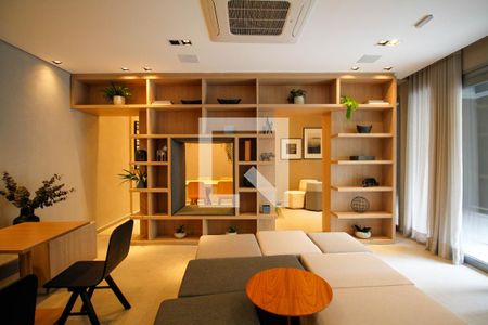 Studio para alugar com 25m², 1 quarto e sem vaga Studio para alugar com 25m², 1 quarto e sem vagaÁrea Comum - Salão de Festas