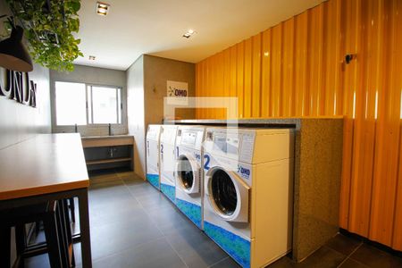 Studio para alugar com 25m², 1 quarto e sem vaga Studio para alugar com 25m², 1 quarto e sem vagaÁrea Comum - Lavanderia