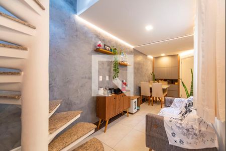 Sala de apartamento para alugar com 2 quartos, 86m² em Paraíso, Santo André