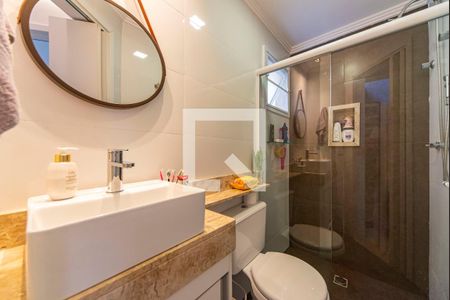 Banheiro de apartamento para alugar com 2 quartos, 86m² em Paraíso, Santo André