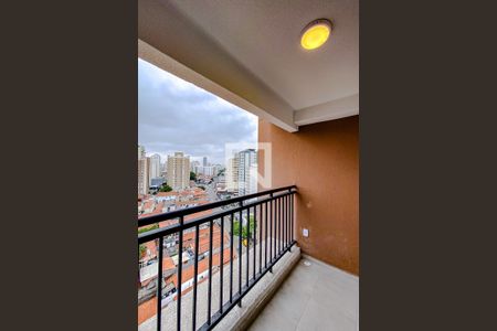 Varanda da Sala de apartamento à venda com 2 quartos, 42m² em Mooca, São Paulo