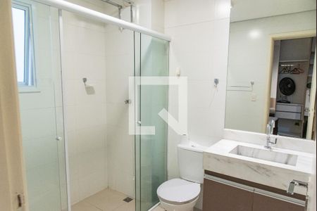 Banheiro de apartamento para alugar com 1 quarto, 32m² em Jardim da Glória, São Paulo