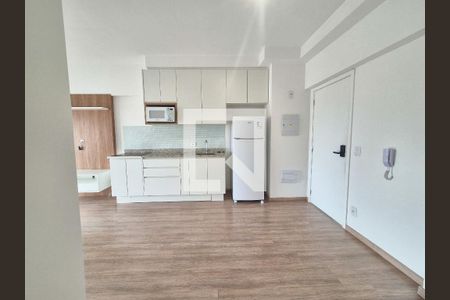 Sala/Cozinha de apartamento para alugar com 1 quarto, 65m² em República, São Paulo