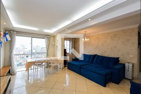 Sala de apartamento à venda com 2 quartos, 74m² em Camargos, Guarulhos